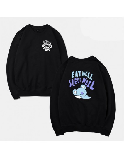 Blusa BTS BT21  Shooky & Koya Eat Well Sleep Well