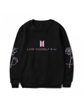 Blusa BTS Nova Logo Love Yourself