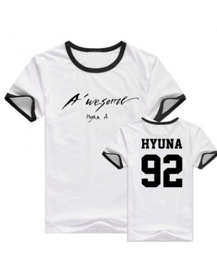 Camiseta 4minute Hyun Ah A'wesome