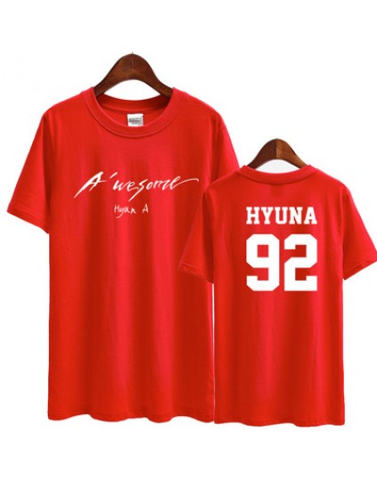 Camiseta 4minute Hyun Ah A'wesome