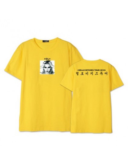 Camiseta 2ne1 CL Hello Bitches