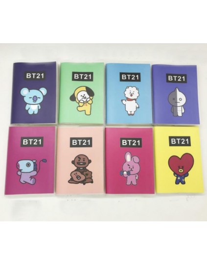 Caderno BTS BT21