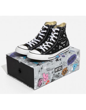 Tênis BTS  BT21 Converse Fanmade