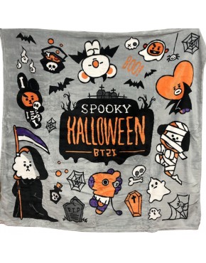 COBERTOR MANTA BTS BT21 HALLOWEEN