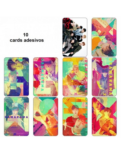 Monsta X Card Adesivo