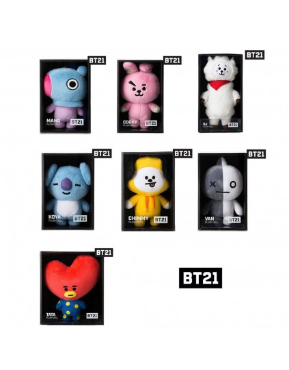 BTS BT21 Standing Doll Pelúcia Oficial