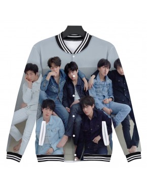 Jaqueta BTS 3D Estampada