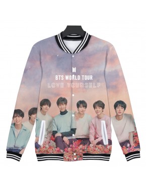 Jaqueta BTS 3D Estampada