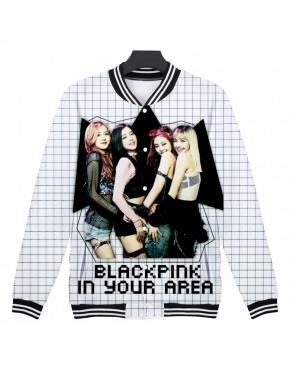  Jaqueta Blackpink 3D Estampada