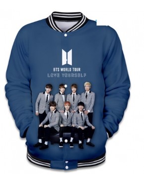 Jaqueta BTS Estampada