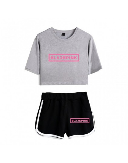 Conjunto Blackpink ( Shorts+Cropped)