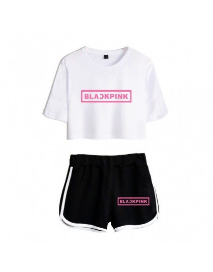 Conjunto Blackpink ( Shorts+Cropped)