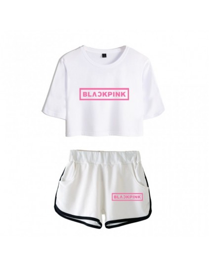 Conjunto Blackpink ( Shorts+Cropped)