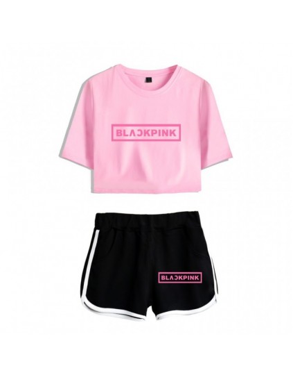 Conjunto Blackpink ( Shorts+Cropped)