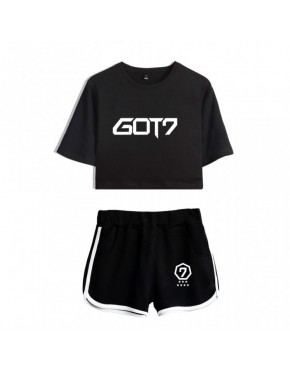 Conjunto GOT7 ( Shorts+Cropped)