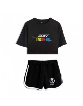 Conjunto GOT7 ( Shorts+Cropped)