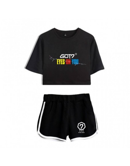 Conjunto GOT7 ( Shorts+Cropped)