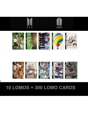 Combo BTS Lomo Cards (10 un)