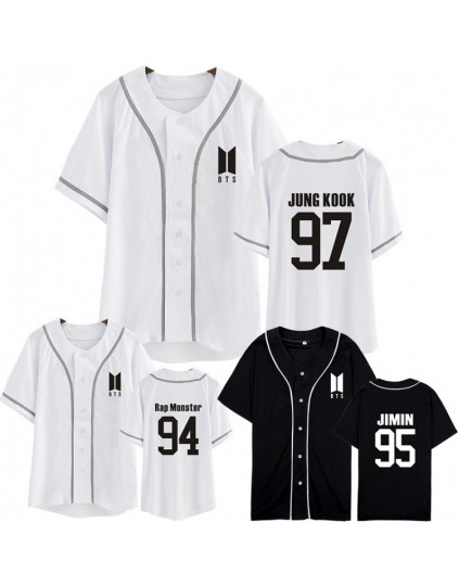 Camisa de Baseball Jersey BTS