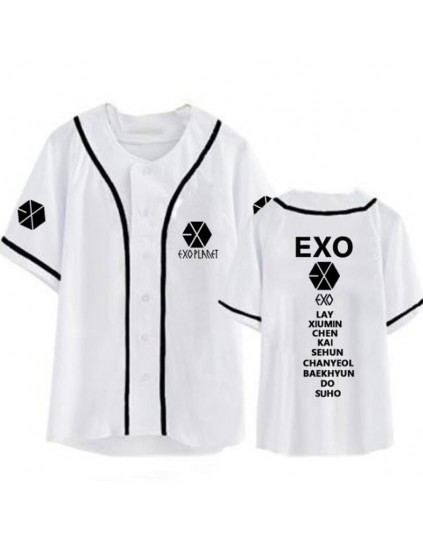 Camisa de Baseball Jersey EXO