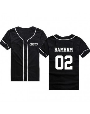 Camisa de Baseball Jersey GOT7 Membros