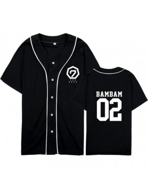 Camisa de Baseball Jersey GOT7 Membros