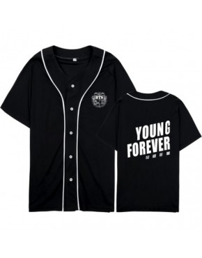 Camisa de Baseball Jersey BTS Membros