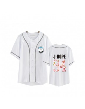 Camisa de Baseball Jersey BTS Membros