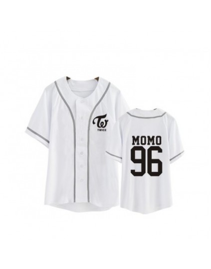  Camisa de Baseball Jersey Twice Membros