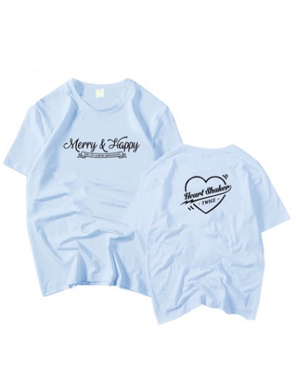 Camiseta Twice Merry and Happy