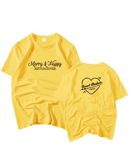 Camiseta Twice Merry and Happy