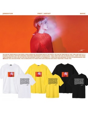 Camiseta SHinee Jonghyun Poet