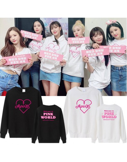 Blusa APINK Welcome To Pink World