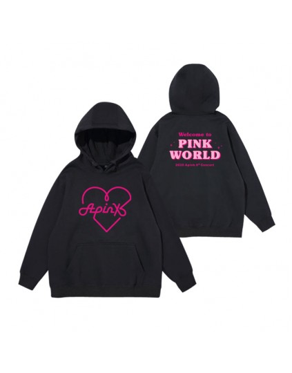 Moletom APINK Welcome To Pink World