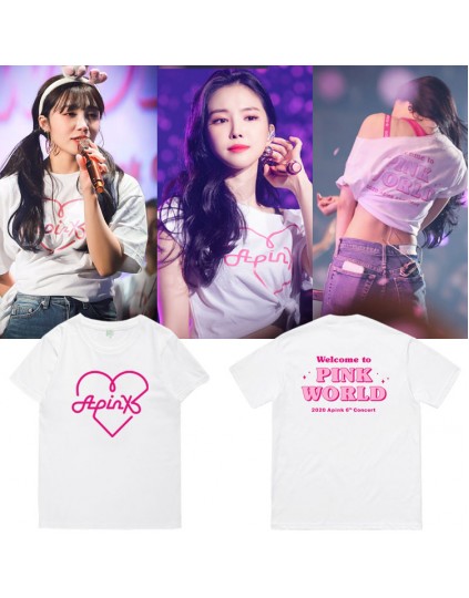 Camiseta APINK Welcome To Pink World
