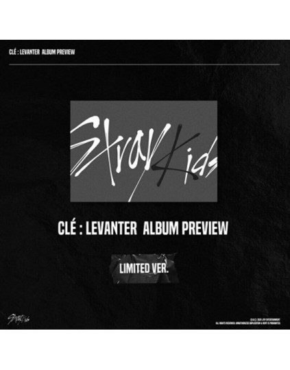 STRAY KIDS - Clé : LEVANTER [Limited ver.] CD