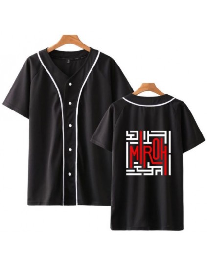 Camisa de Baseball Jersey Stray Kids Miroh