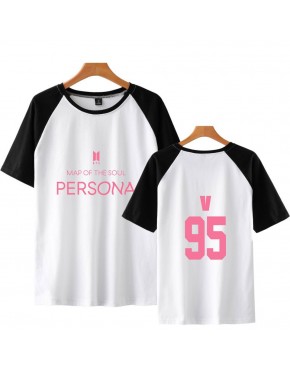 Camiseta Raglan BTS Membros