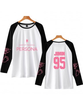 Camiseta Raglan Longa BTS Membros