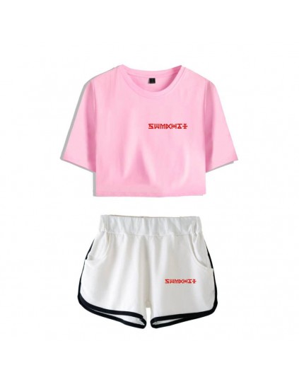 Conjunto Monsta X (Shorts+Cropped)