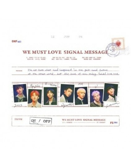 ONF - Mini Album Vol.3 WE MUST LOVE CD