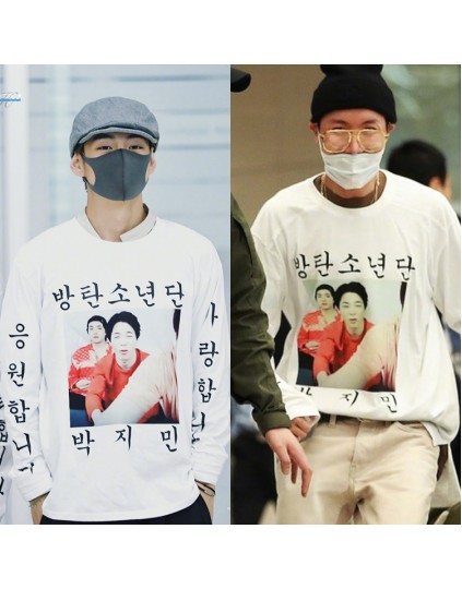 Camiseta BTS Jimin V Taehyung