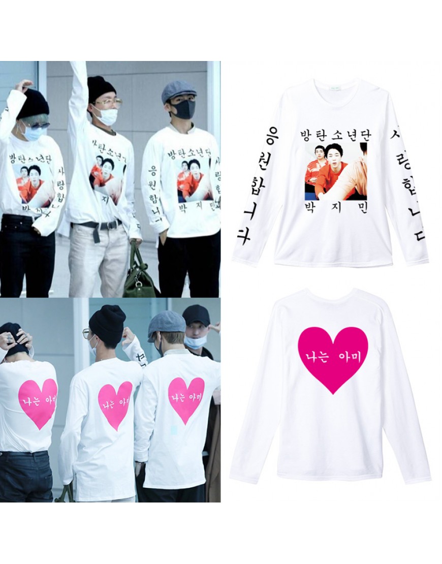 blusa de frio bts feminina jimin