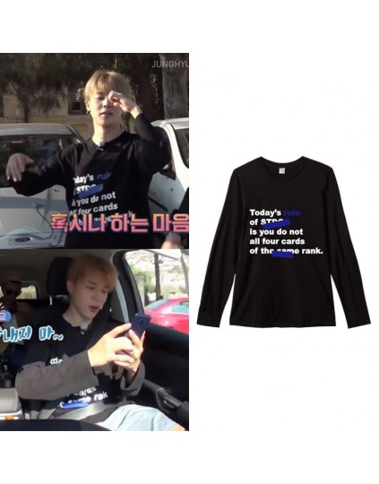 Camiseta manga longa BTS Jimin