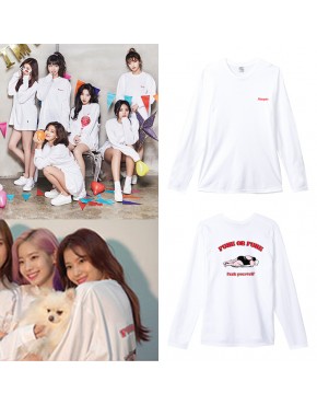 Camiseta manga longa Twice