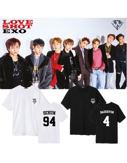 Camiseta Exo Love Shot Membros