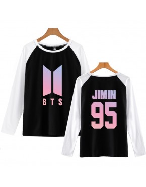 Camiseta Raglan Longa BTS Membros