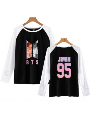 Camiseta Raglan Longa BTS Membros