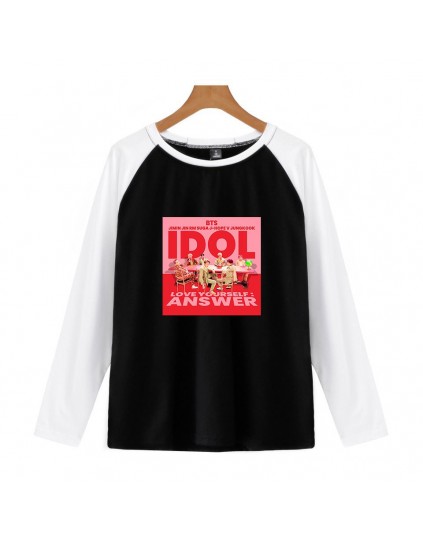 Camiseta Raglan Longa BTS Idol