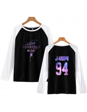 Camiseta Raglan Longa BTS Membros